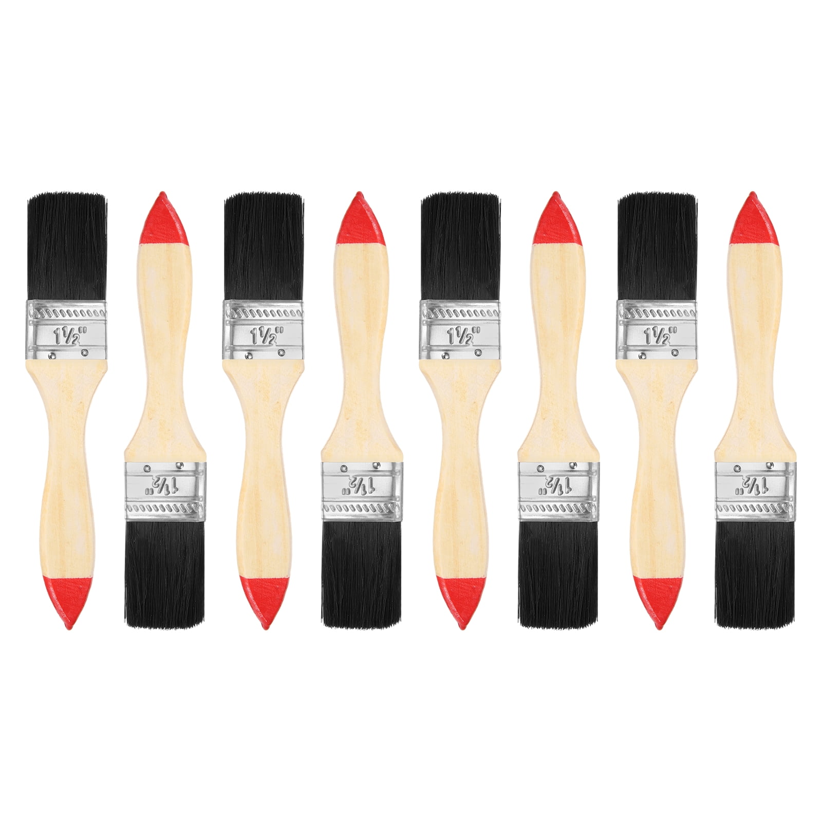 PANCLUB 1-Inch Chip Brushes 28 Pack – No Bristle Loss, Plastic, Eco-Friendly Painting & Gluing Brushes