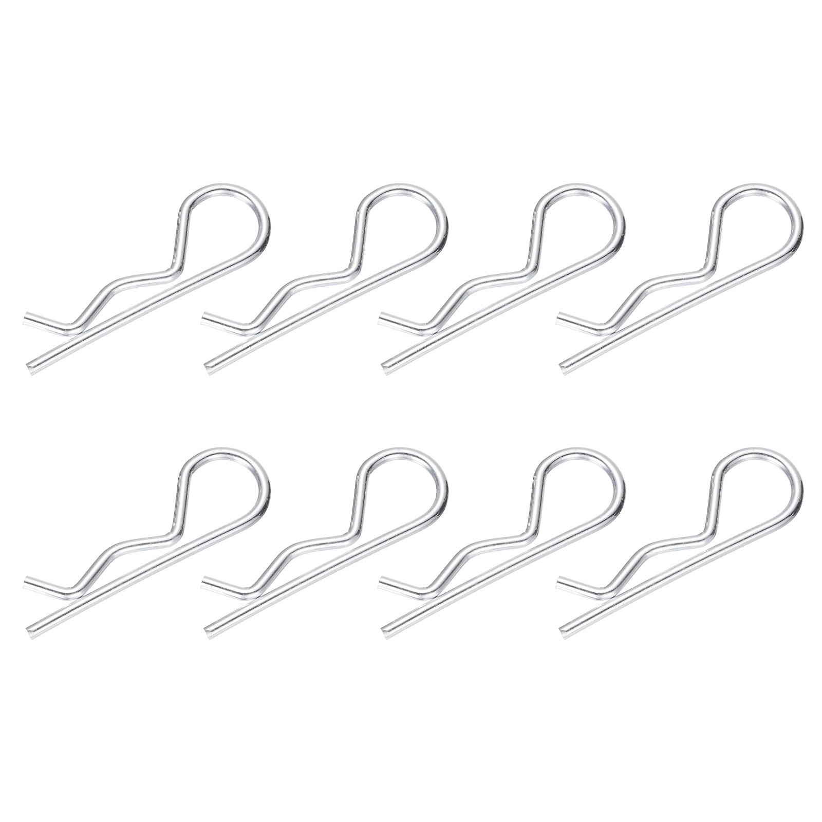 Home Hardware R Clips Uxcell 8pcs Heavy Duty Hitch Pin Clip R Clips (M3.5 x 75mm) - Spring ...