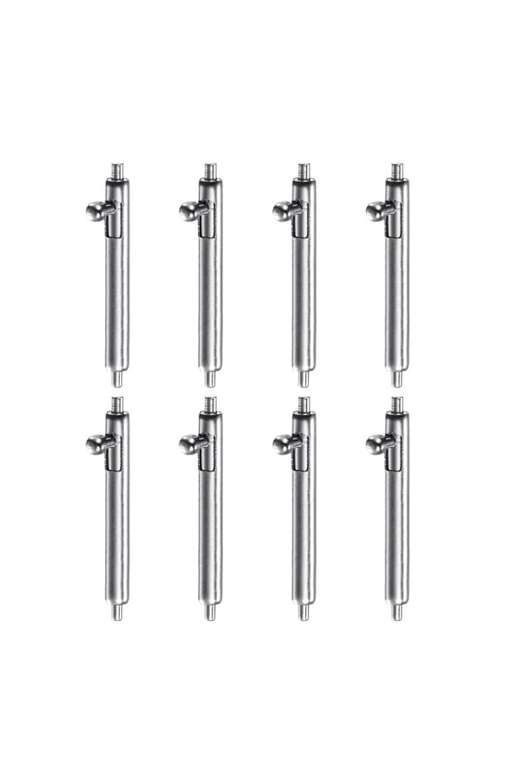 8pcs Quick Release Spring Bar 14mm Width 1.8mm Diameter Stainless Steel Watch Pins