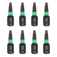 thumbnail image 1 of Uxcell 8pcs SQ0 Square Screwdriver Bit 1/4" Hex Shank 25mm/1" Length Magnetic 4 Point Head Hex Bits S2 Steel Screw Driver Bit Industrial Grade Electric Drill Bits, 1 of 8