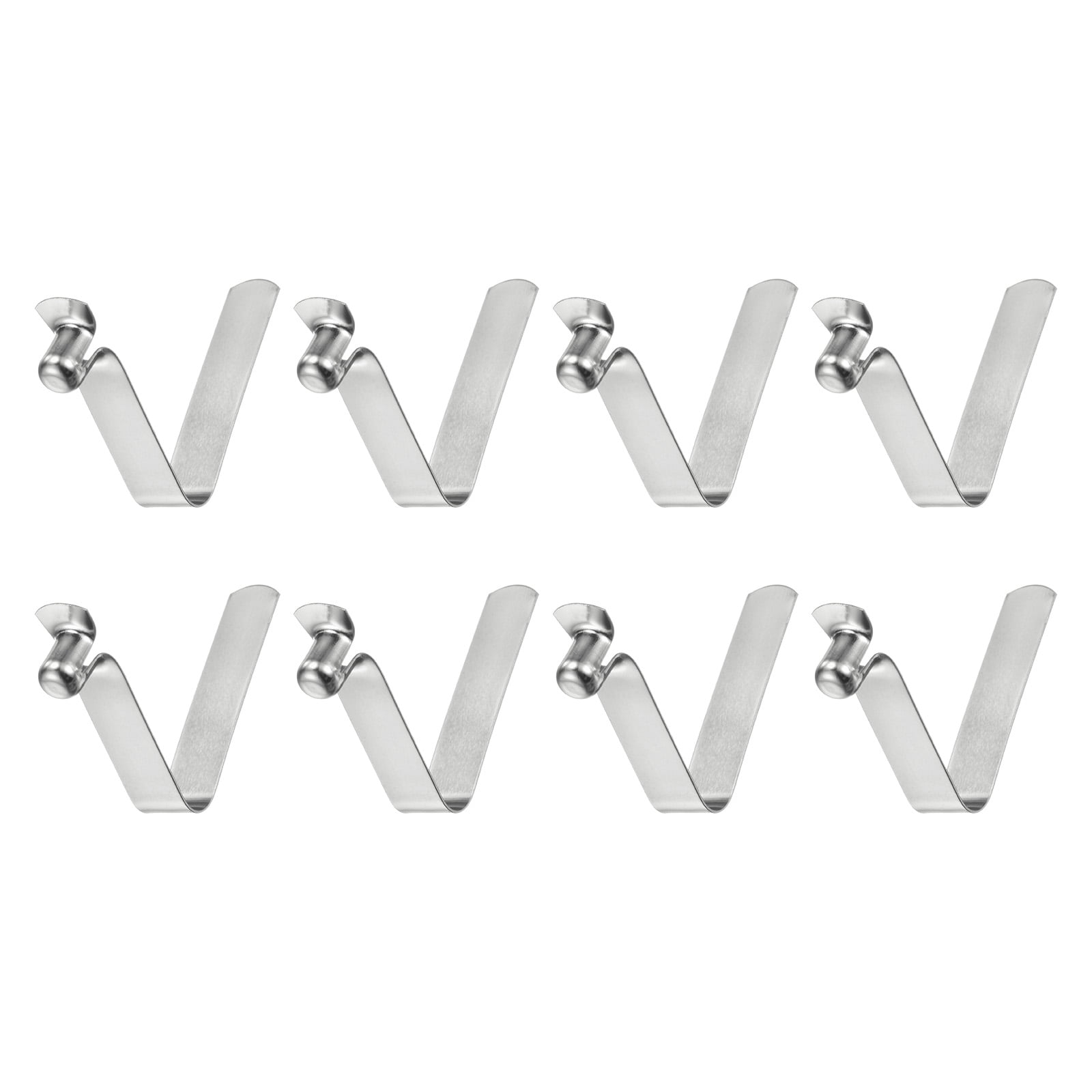 Uxcell 8pcs Single Button Kayak Paddle Snap Spring Clip 6x8x36mm V ...