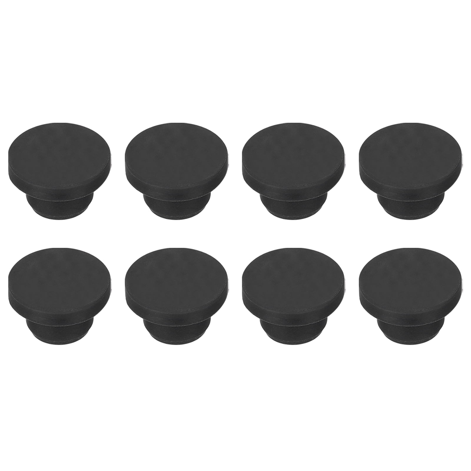 Uxcell 8pcs T-Shaped Silicone Plugs 16mm 5/8 Inch Dia Snap in Plug Hole ...