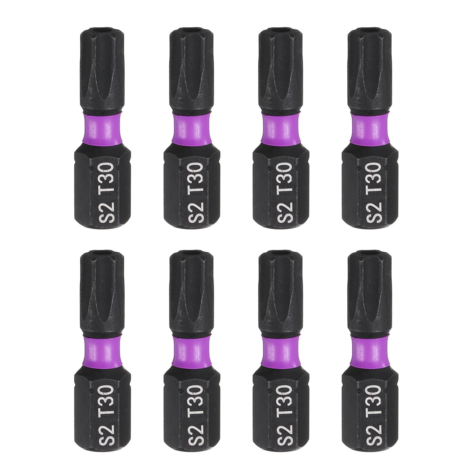 Point Hex Bit Uxcell 8pcs TT30 Torx Screwdriver Bit 1/4