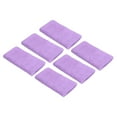 thumbnail image 1 of Uxcell 8x15cm Sport Wrist Bands Terry Absorbent Athletic Sweatband, Light Purple 6 Pack, 1 of 6