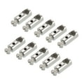 thumbnail image 1 of Uxcell 8x17mm Wire Rope Clips 2.5mm 6.1mm Double Holes Steel Wire Lock Cable Clamps, 5 Pcs, 1 of 5