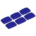 thumbnail image 1 of Uxcell 8x5cm Sport Wrist Bands Terry Absorbent Athletic Sweatband, Dark Blue 6 Pack, 1 of 6