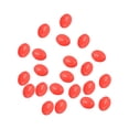 thumbnail image 1 of Uxcell 8x5mm Oval Soft Plastic Luminous Glow Fishing Beads Tackle Tool Red 200 Pieces, 1 of 5