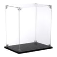 thumbnail image 1 of Uxcell 8x6x10 inch Acrylic Display Case Assemble Cube Dustproof Showcase, Clear, 1 of 7