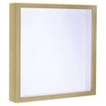 Uxcell 8x8 Shadow Box Frame Wooden Dried Flower Photo Frame Floating ...