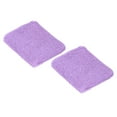 thumbnail image 1 of Uxcell 8x8cm Sport Wrist Bands Terry Absorbent Athletic Sweatband, Light Purple 2 Pack, 1 of 6