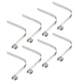 thumbnail image 1 of Uxcell 8x8mm Kayak Paddle Snaps, Solid Button Single Pin Lock Tube Spring Clips for Tent Pole, 8 Pack, 1 of 6