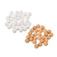 thumbnail image 1 of Uxcell 9-10mm 0.88 Lbs Clay Pebbles Yellow White Gardening Potted Balls for Hydroponic Growing, 1 of 5