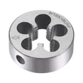 thumbnail image 1 of Uxcell 9/16"-18 UNF Alloy Tool Steel Machine Thread Round Threading Die Hand Tool, 1 of 5