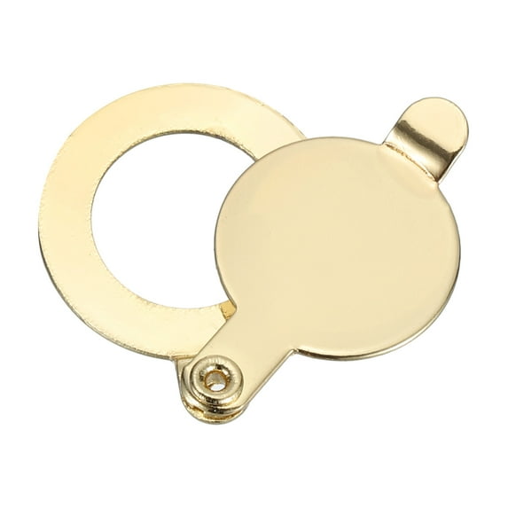 Uxcell 9/16" Peephole Cover,Privacy Door Peep Hole Viewer Cover for Home Security Apartment Hotel,Imitation Gold