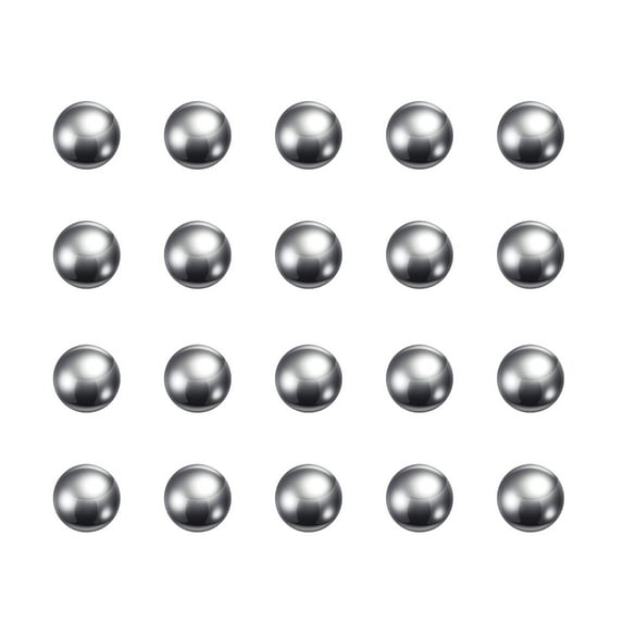 Uxcell 9.5mm Carbon Steel Bearing Balls Precision Polished 100 Pack
