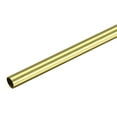 thumbnail image 1 of Uxcell 9.5mm OD 0.25mm Wall Thickness 300mm Length Brass Tube, 1 of 5