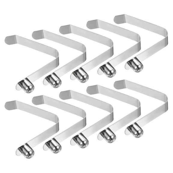 Uxcell 9.5x9mm Kayak Paddle Snaps, Hollow Button Single Pin Lock Tube Spring Clips for Tent Pole, 10 Pack