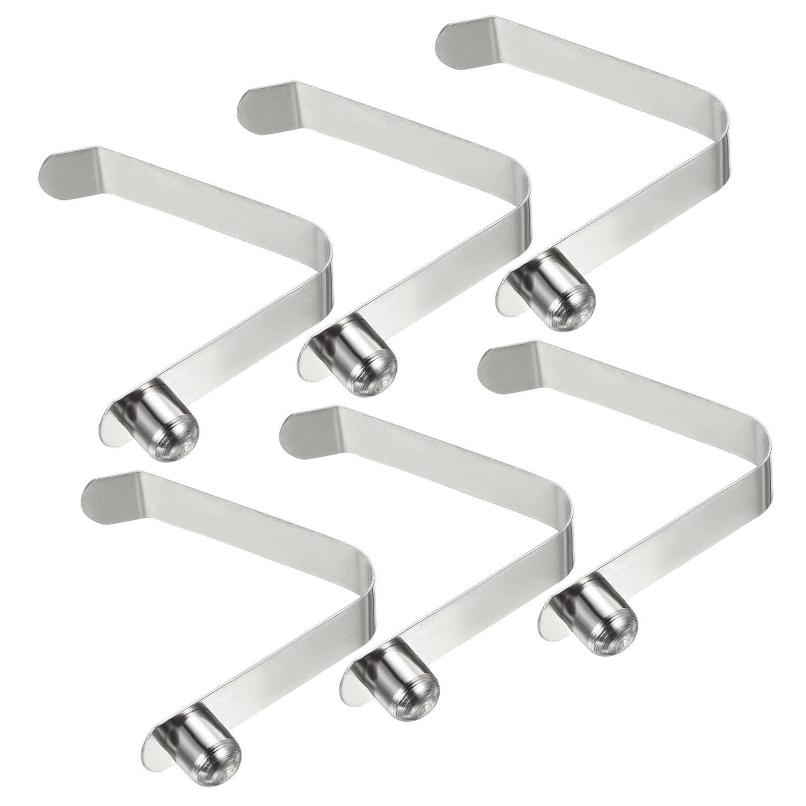 5mm Double Hollow Button Spring Clips - 50PCS For Kayak Paddles & Tent Poles