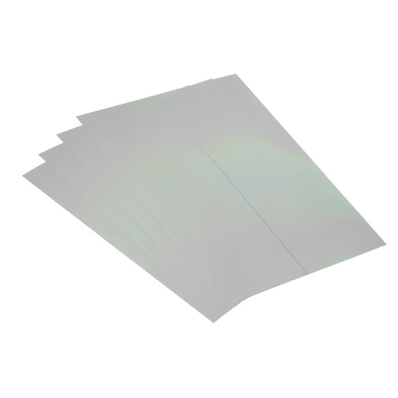 Uxcell 9.7" Polarized Film Sheets Adhesive Polarizer Linear Polarizing Filter 20x15.2cm for Screen 90 Degree 4 Pcs