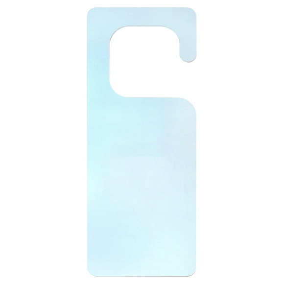 Uxcell 9.84" Door Hanger Sign Acrylic Sign DIY Blank Door Tag for Home Office Multi Color