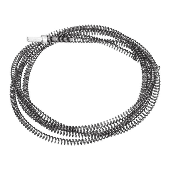 Uxcell 9.84Ft Drain Auger Cable, Flexible Plumbing Snake Pipe Drain Cleaner for Kitchen