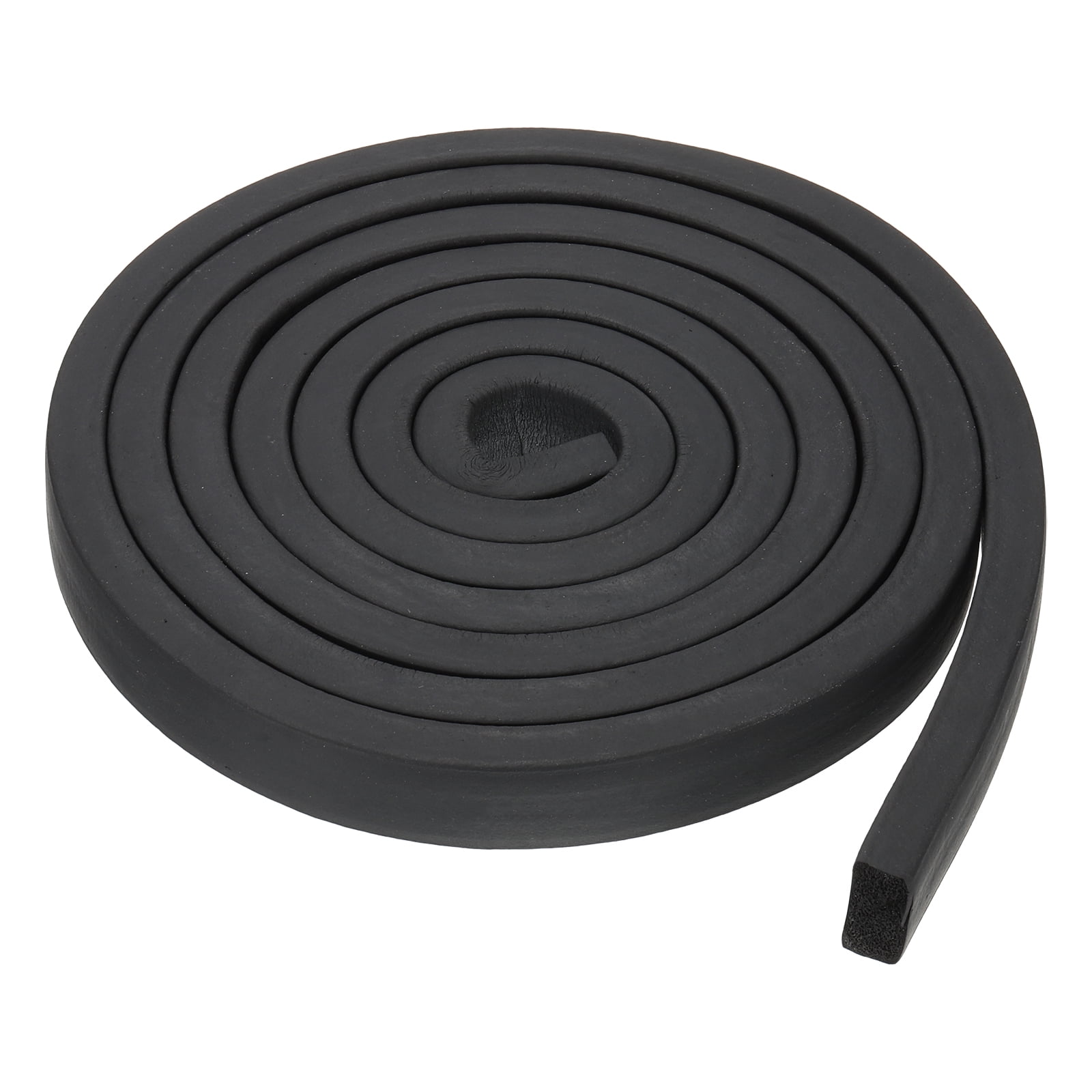Uxcell 9.8Ft Weather Stripping Door Seal, 1"W x 5/8"T EPDM Rubber Foam Seal Strip