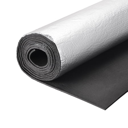 Uxcell 9.8ft x 1.6ft x 0.20'' Waterproof Insulation Sheet Rubber Foam