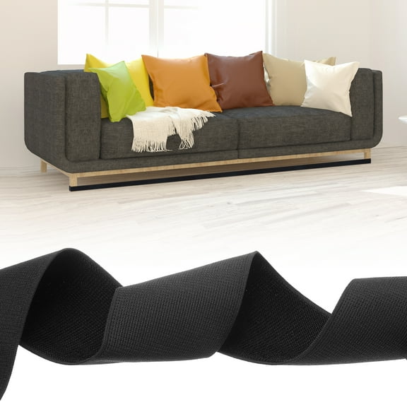 Uxcell 9 Feet x 3 Inch Under Couch Blocker, Nylon Under Furniture Blocker, Adjustable Gap Strap Barrier Prevent Things from Going Under Sofa Bed