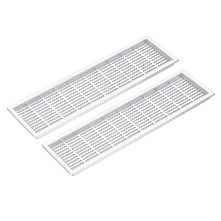 Uxcell 9 inch Rectangle Ventilation Grille 2 Pcs Plastic Air Vent