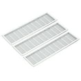 thumbnail image 1 of Uxcell Rectangle Ventilation Grille, Plastic Air Vent Cover Louvered Ventilation Cover Mesh Air Vent for Cabinet Silver, 1 of 7
