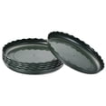 thumbnail image 1 of Uxcell 9" Plastic Wave Round Plant Pot Saucer Flower Drip Tray, Green 6 Pack, 1 of 5