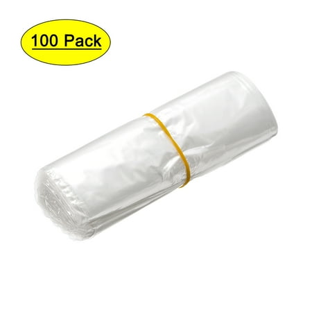 Uxcell 9 inch x 5 inch Shrink Wrap Bags Packaging Sealer Bags Transparent 100 Pack