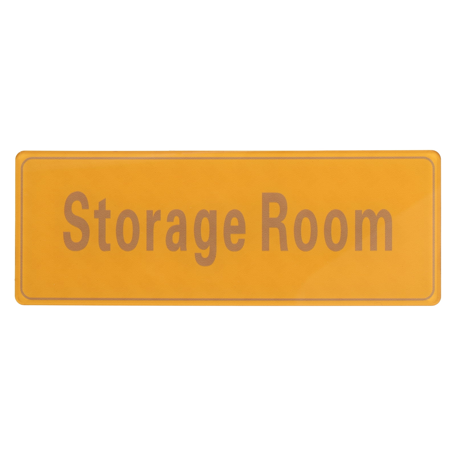 Uxcell 9"x3" Storage Room Sign, 1Pcs Room Door Sign Self-Adhesive Door ...