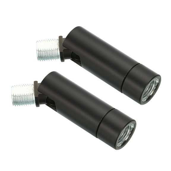 Uxcell 90/350 Degree Sloped Ceiling Light Adapter M10 Thread Black, 2 Pack