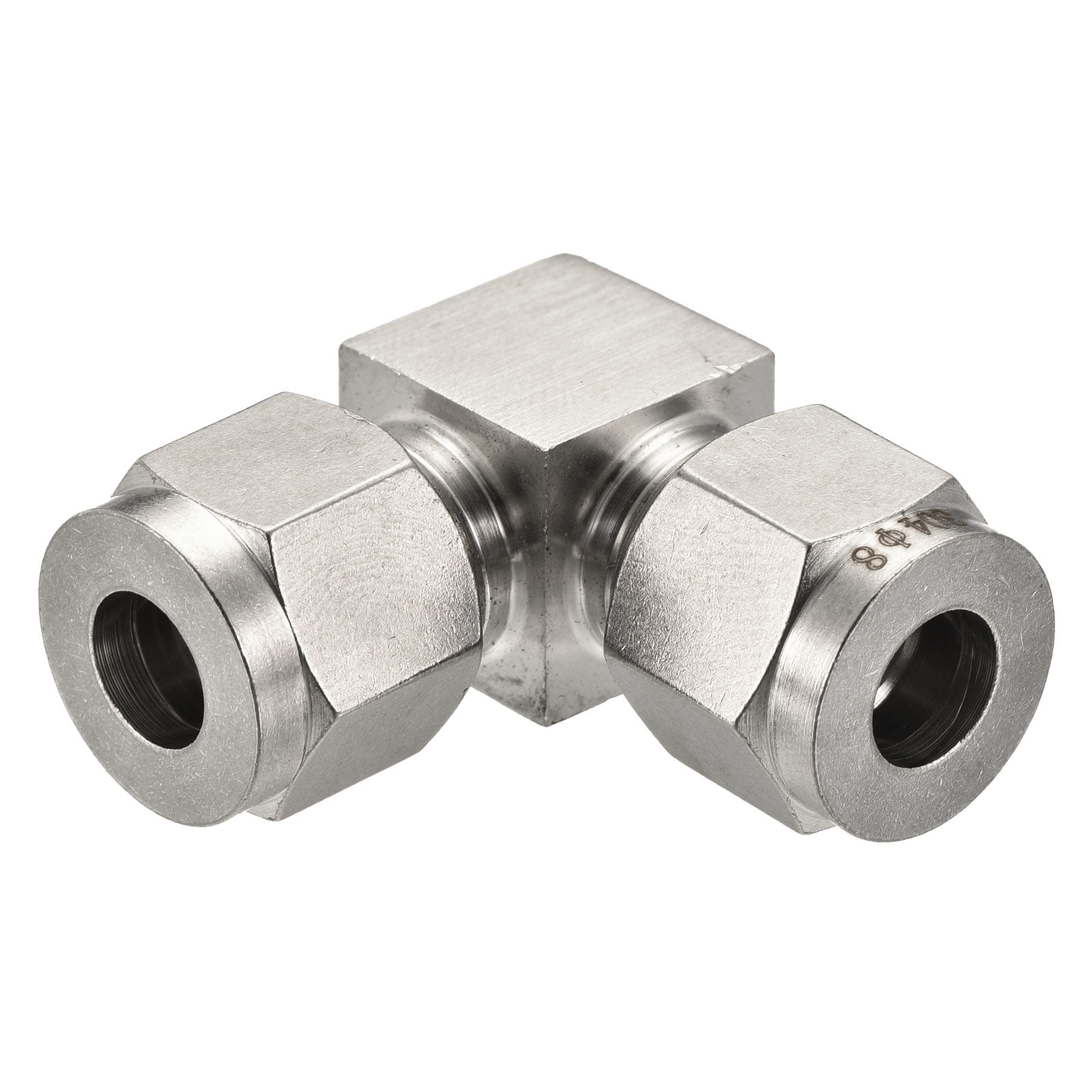 Uxcell 90 Degree Union Elbow 6mm to 6mm OD Tube Stainless Steel Compression  Tube Fitting 