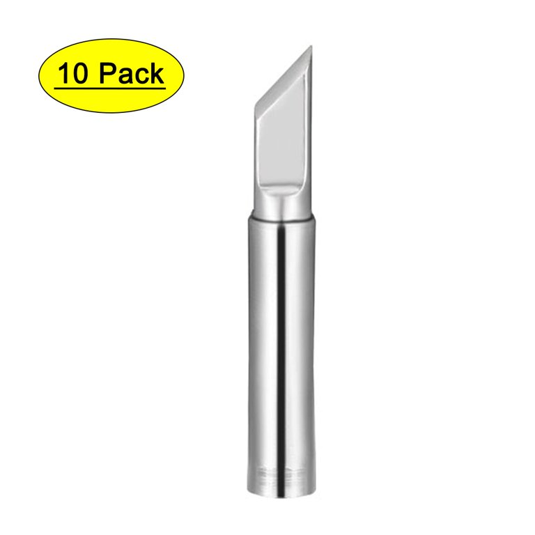 Uxcell 900M-T-2.4D Soldering Iron Tips Flat Edge For Solder Station Tip 10 Pack - Walmart Supplies