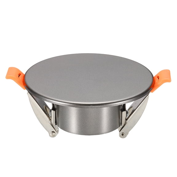 Uxcell 95mm/3.7" Round Ceiling Cover Plate, LED Downlight Hole Trim Wall Hole Spring Mount Decorative Flat Cap Access Panel for 2.2-3.3 Inch Ceiling or Wall Openings, Gray