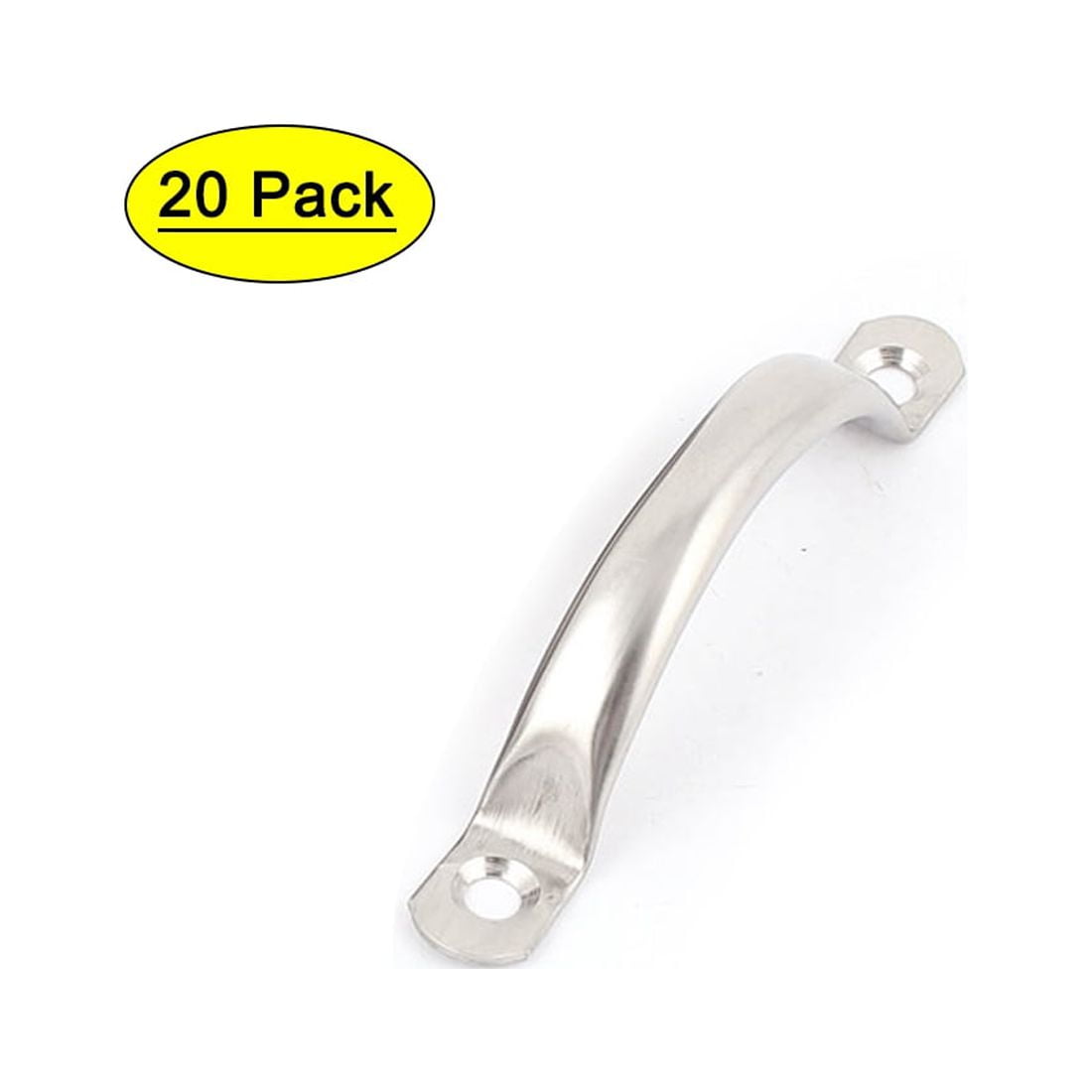 silver handles for dresser Silver Brushed Nickel Steel Dresser Drawer Pulls Handles Kitchen Cabinet - Multi - Bed Bath & Beyond