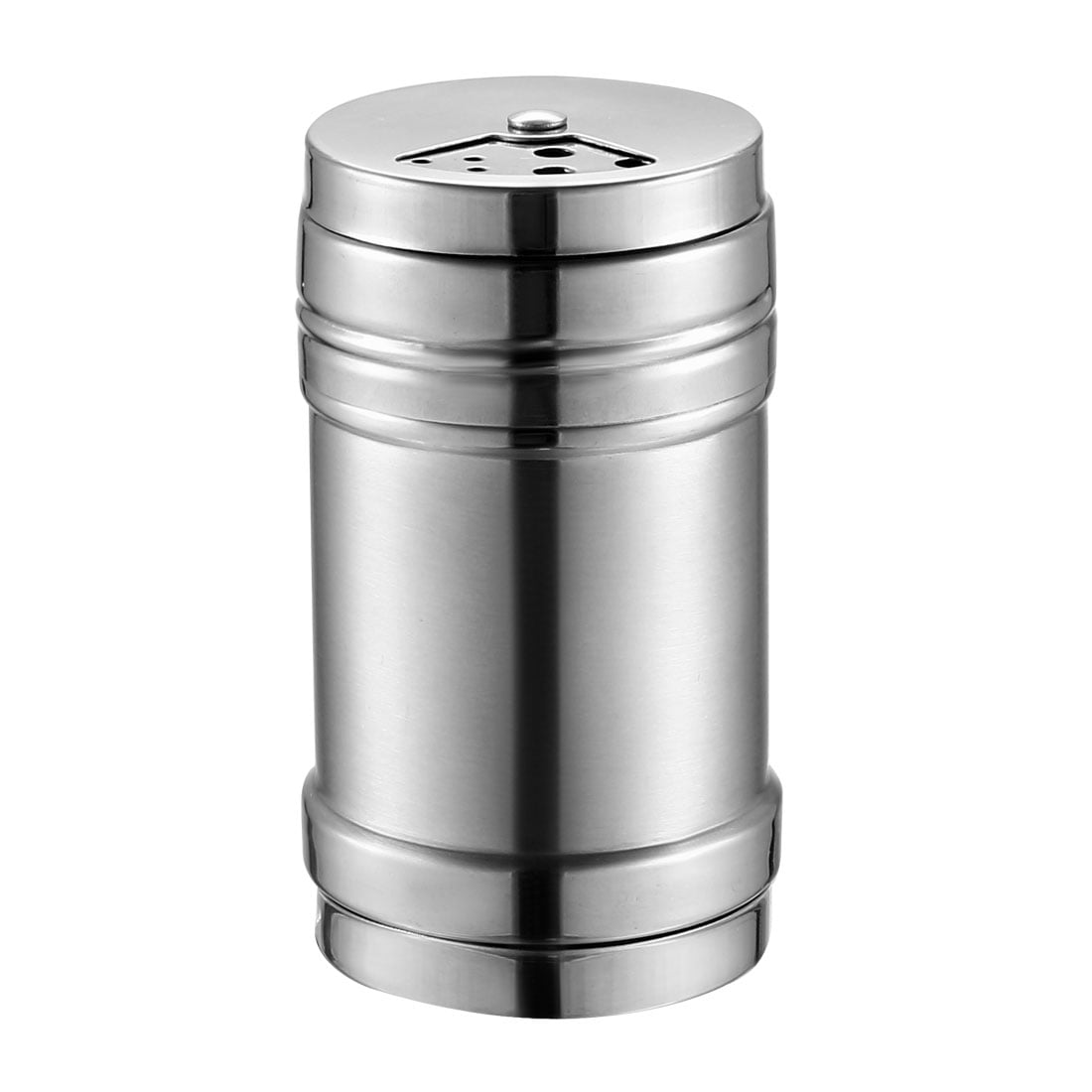 Uxcell 96mmLx54mmD Stainless Steel Dredge Shaker Seasoning Cans with