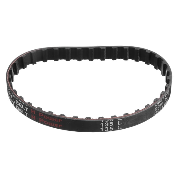 Uxcell 135-L-050 L Timing Belt 13.5" Pitch Length x 0.5" Width x 0.14" Height 36 Teeth Closed Loop Rubber Timing Belt