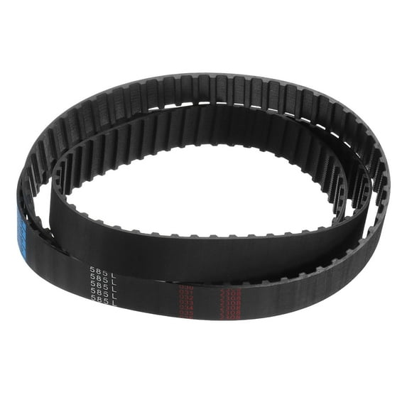 Uxcell 585-L-100 L Timing Belt 58.5" Pitch Length x 1" Width x 0.14" Height 156 Teeth Closed Loop Rubber Timing Belt