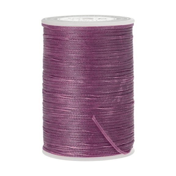 Uxcell 98 Yards 150D/0.8mm Leather Sewing Thread Polyester Waxed Cord, Violet