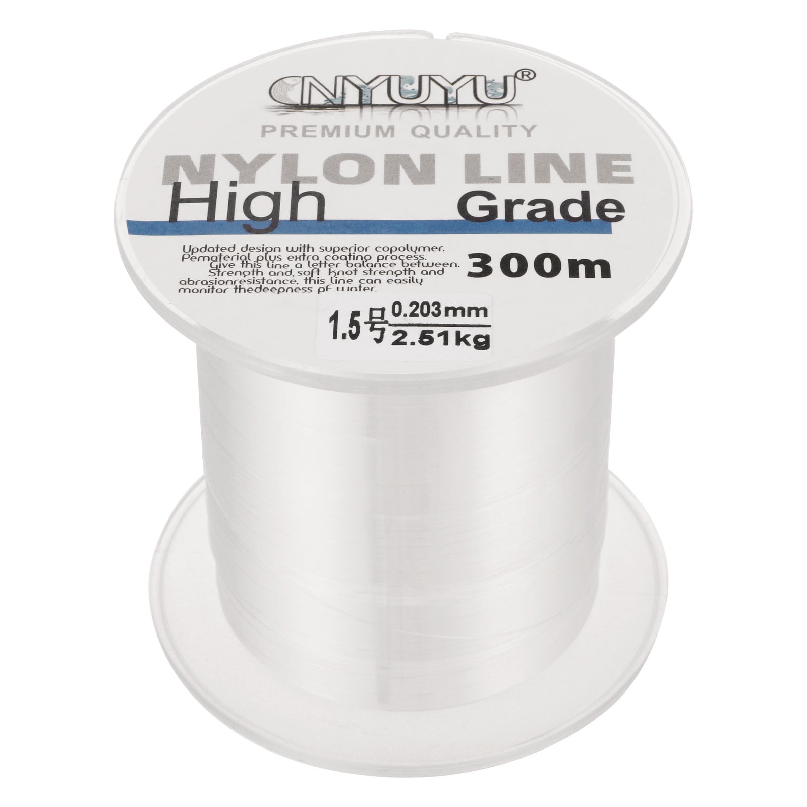 Fluorocarbon Spotted Fishing Line /547yds Monofilament Nylon