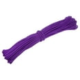 thumbnail image 1 of Uxcell 98Ft 1/4 Inch (6mm) Diamond Braided Polypropylene Rope Suitable for Flagpole Camping Crafting, Purple, 1 of 6
