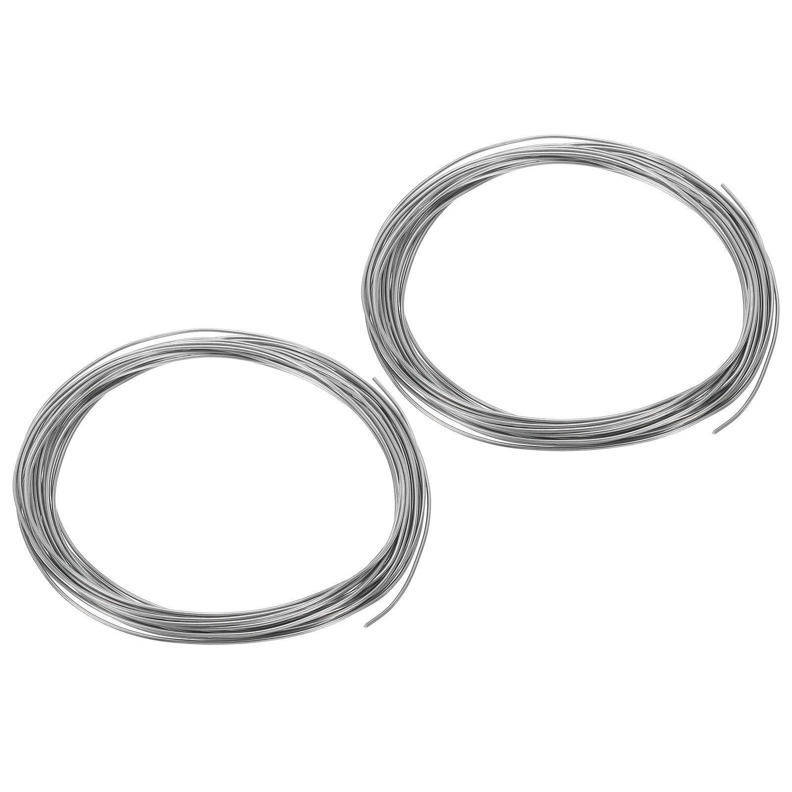 Uxcell 99.99 High Purity Zinc Wire 20 Gauge Pure Zinc Wire 1mm Soft