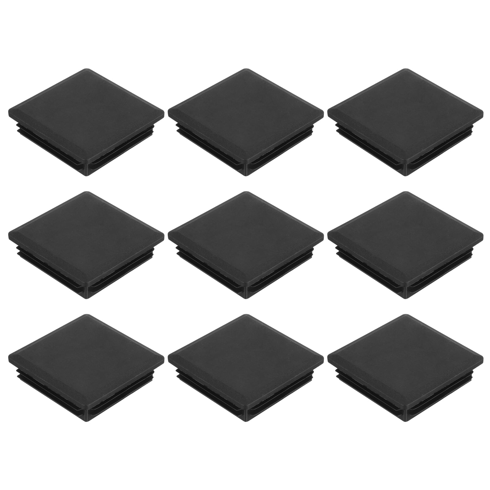 Uxcell 9Pack Square Plastic Plug Insert, 3.15