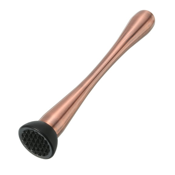 Uxcell 9inch Stainless Steel Cocktail Muddler Drink Muddler Bar Tool Bronze