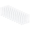 thumbnail image 1 of Uxcell 9ml Plastic Test Tubes, 50Pcs 100x15mm Tubes Lab Use, Clear, 1 of 6