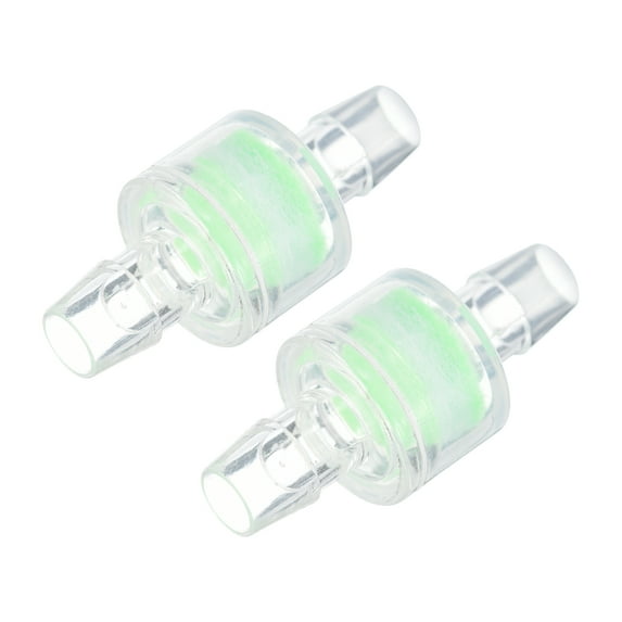 Uxcell 9mm Barb Water Cooling Filter Fitting 45 x 20mm for Water Cooling System Clear 2pcs