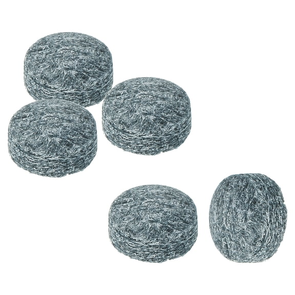 Uxcell 9mm Dia Pool Cue Tips Snooker Billiard Cue Tips Pool Stick Tips, Grey 5 Pack